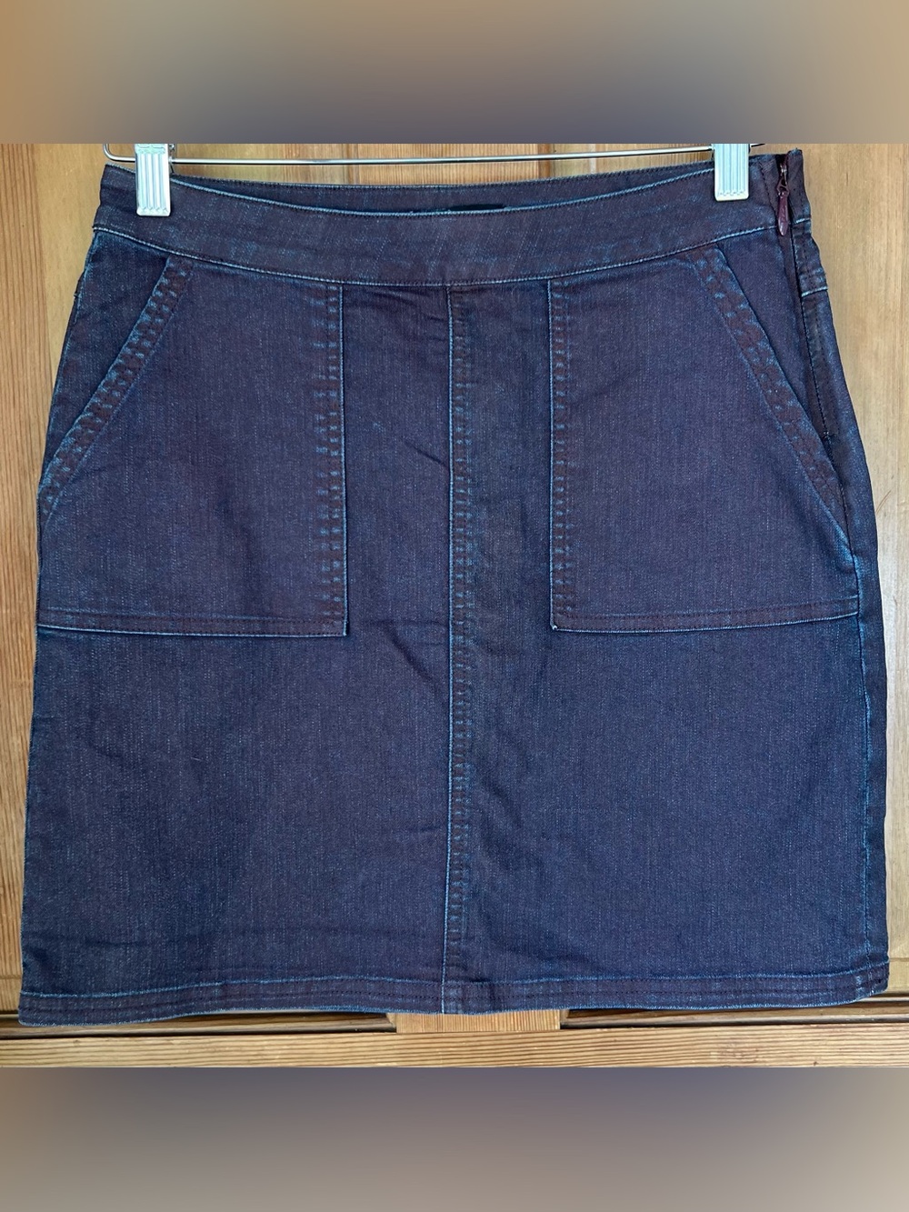 PrAna Kara Denim Skirt 0